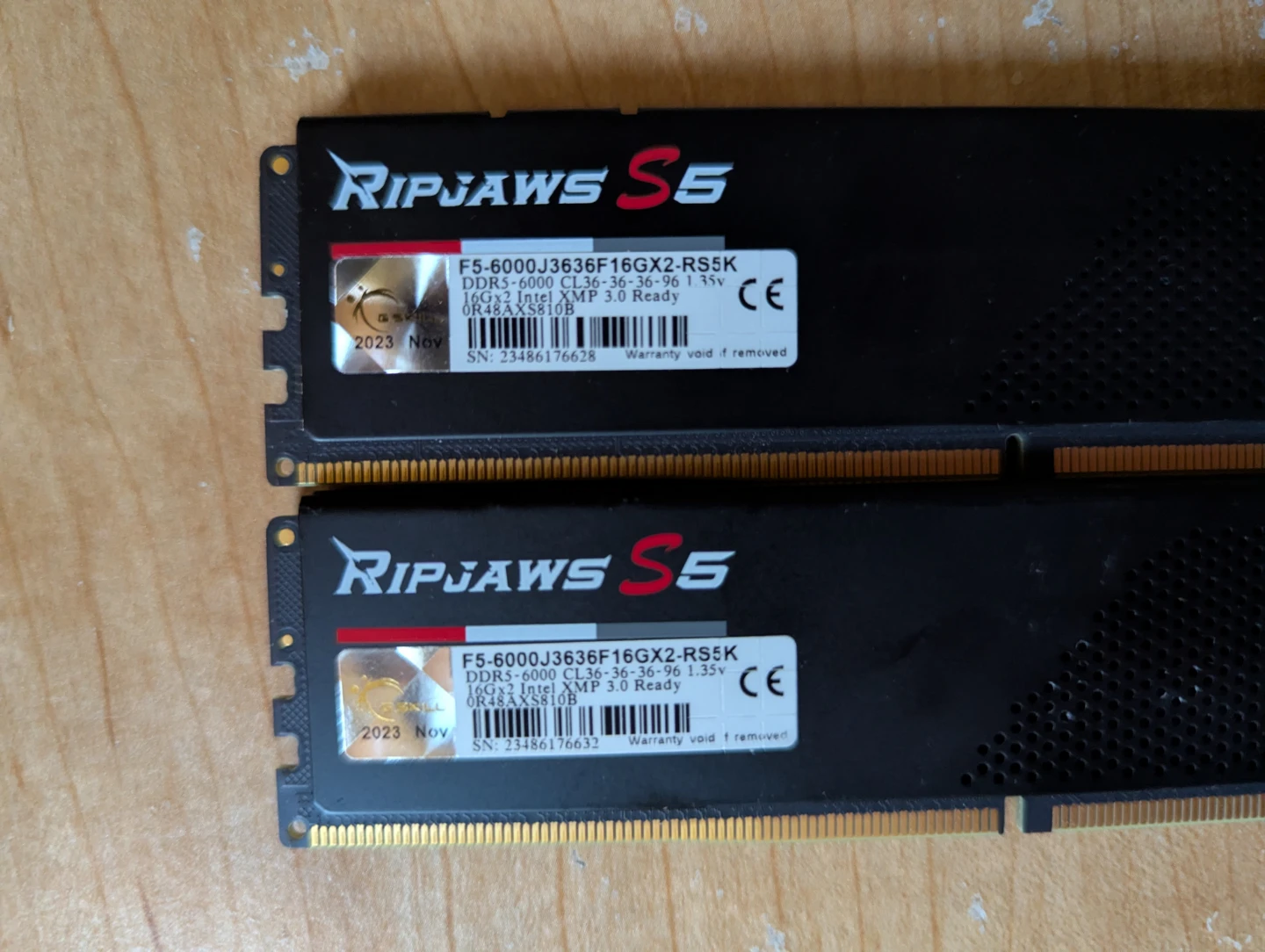 G.SKILL Ripjaws 32GB DDR5-6000 RAM 2x16 - photo 3