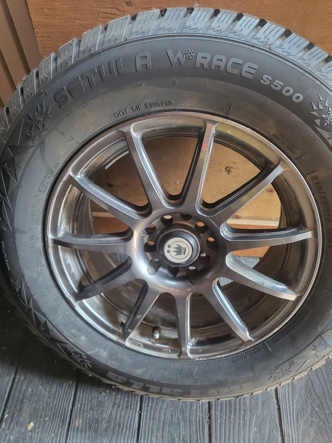 Konig Wheels with Brand new215/70R16 Winter - photo 4