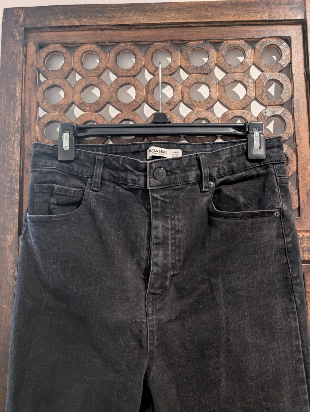 Pull&Bear Black Denim Jeans - photo 2