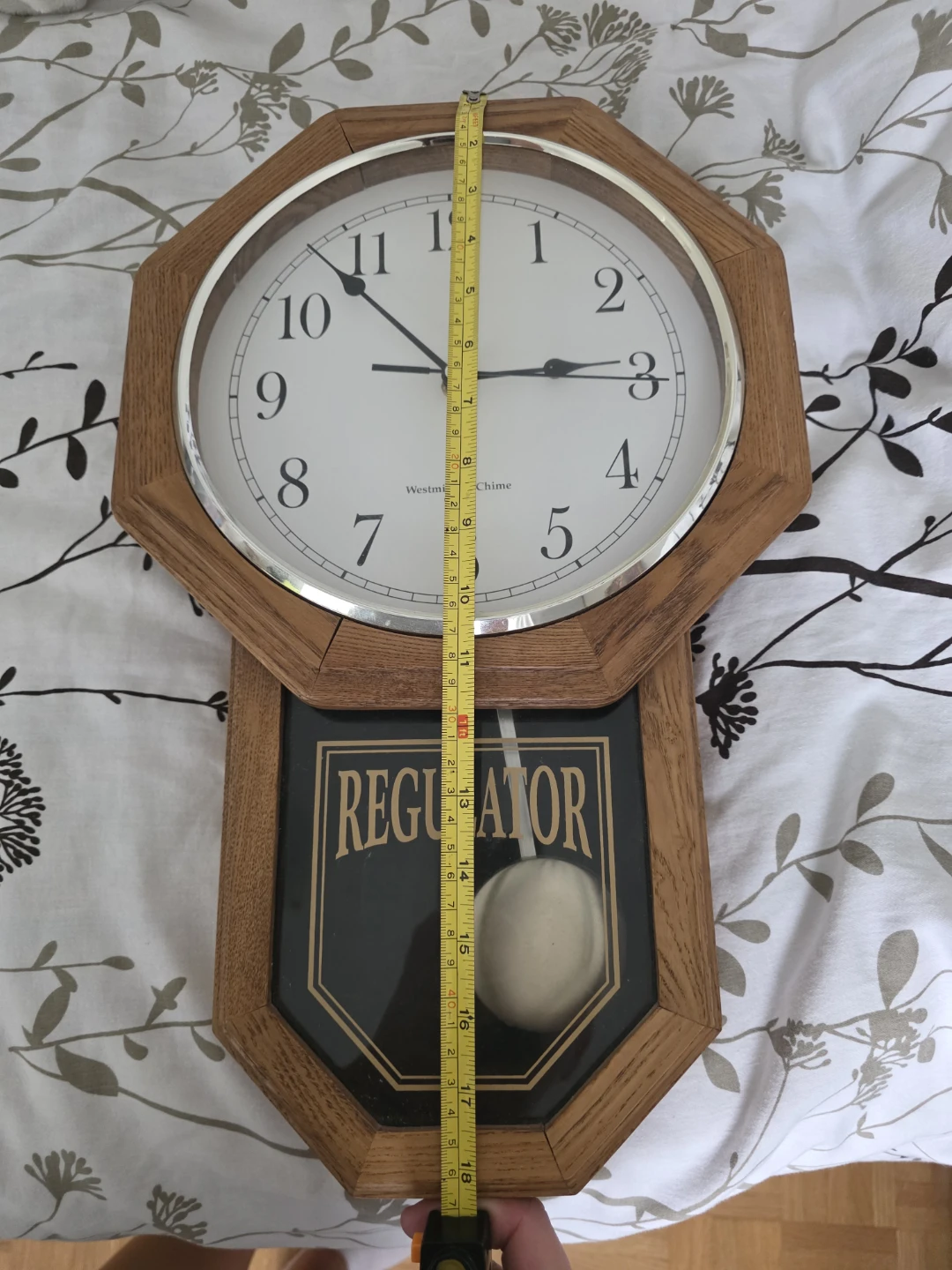 Westminster Chime Regulator Wall Clock