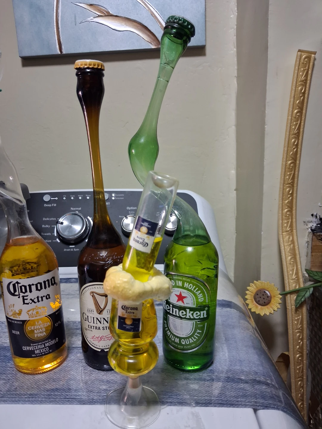4 piece br. Bottles  man cave bar - photo 2