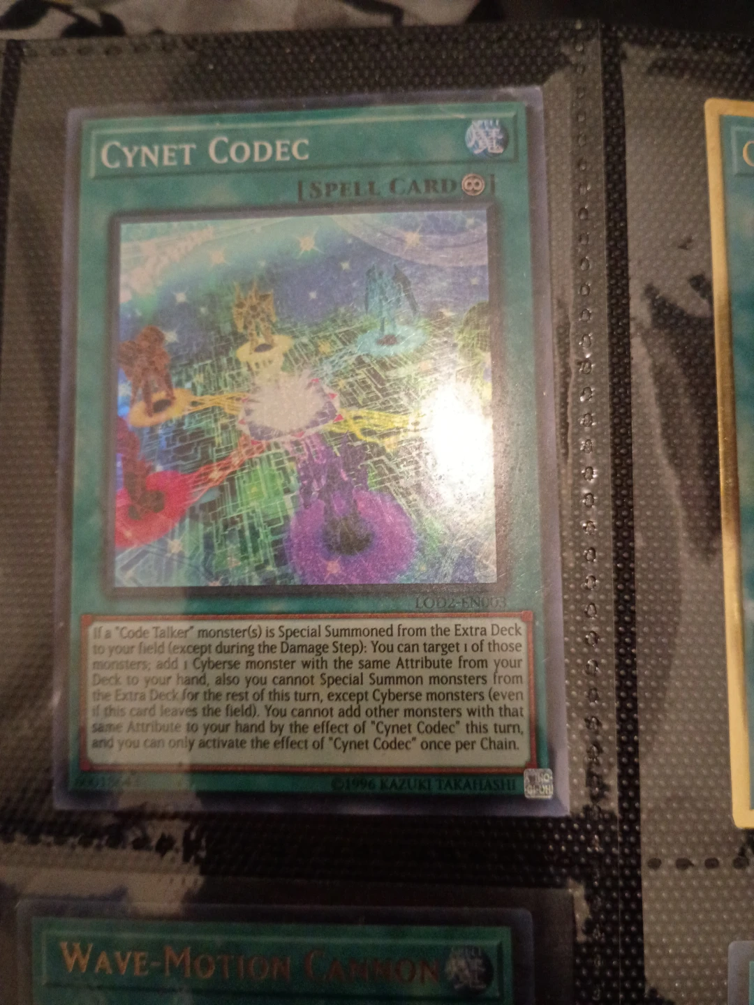 Yu-Gi-Oh! Cynet Codec LOD2-EN003 🏈