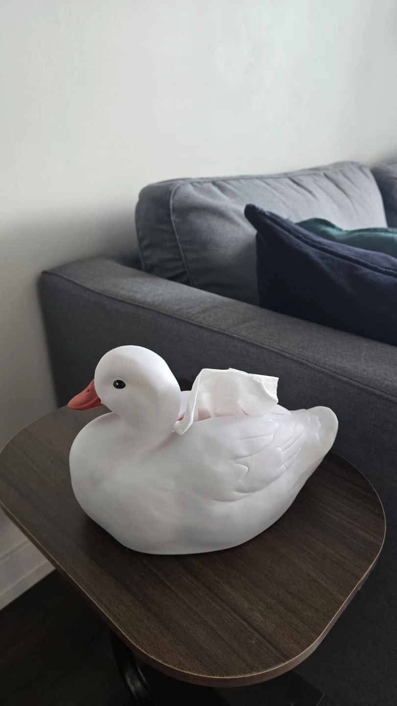 Cute Duck shaped tissue holder - photo 3