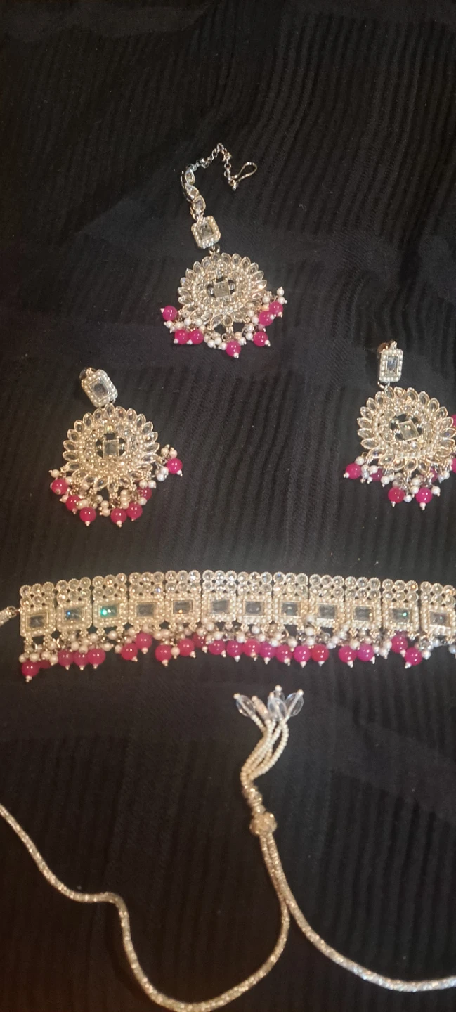 Hot pink saree size xl - photo 5