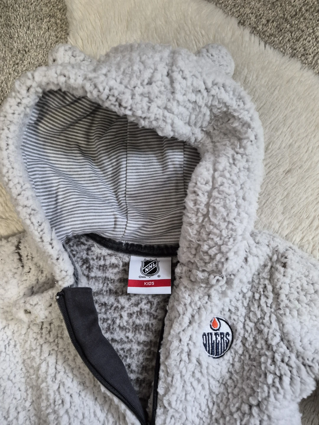 NHL Edmonton Oilers Bunting Suit 6-9M - photo 2