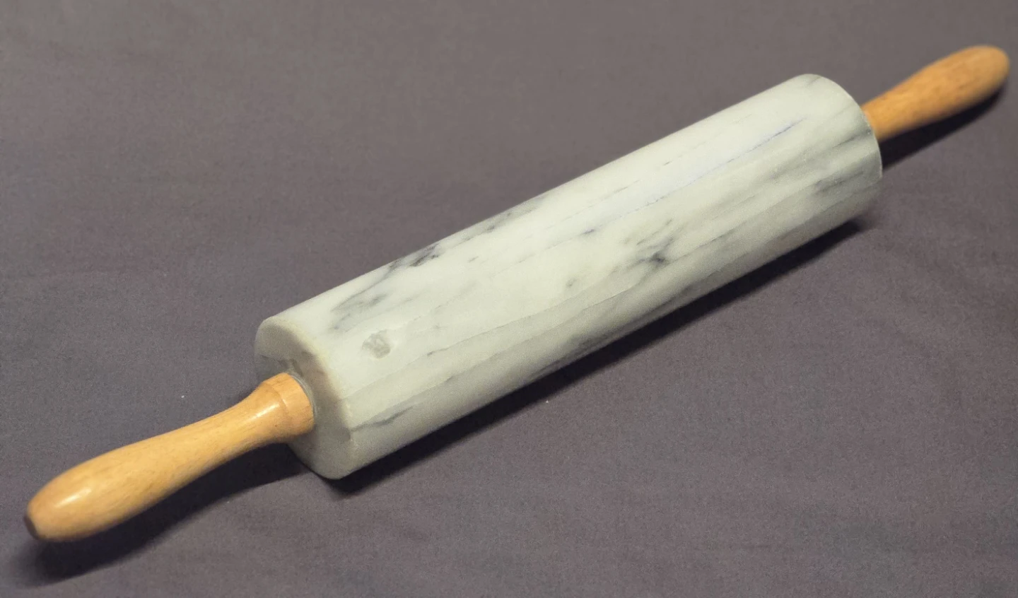 White Marble Rolling Pin - photo 2