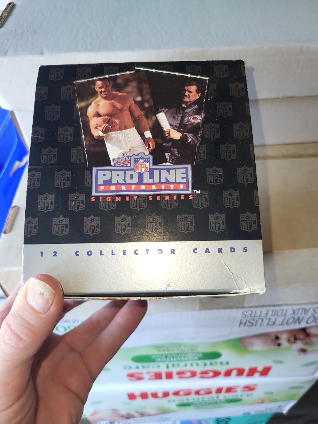Pro Line Portraits NFL Collector Cards Box 1991