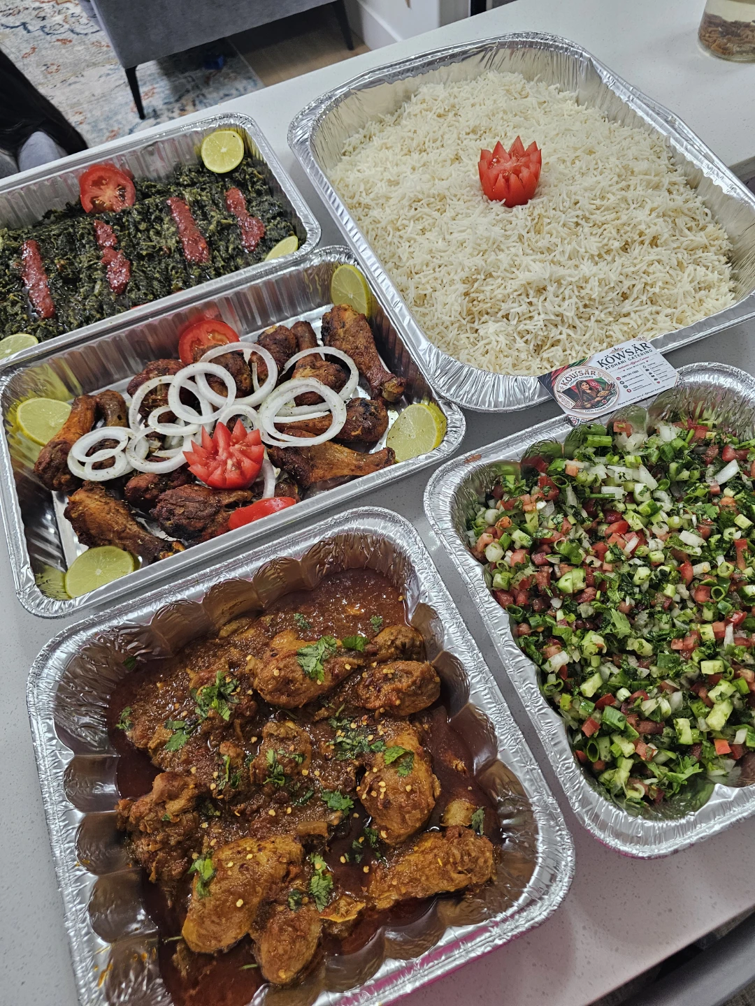 Afghani Catering Food Trays - photo 2
