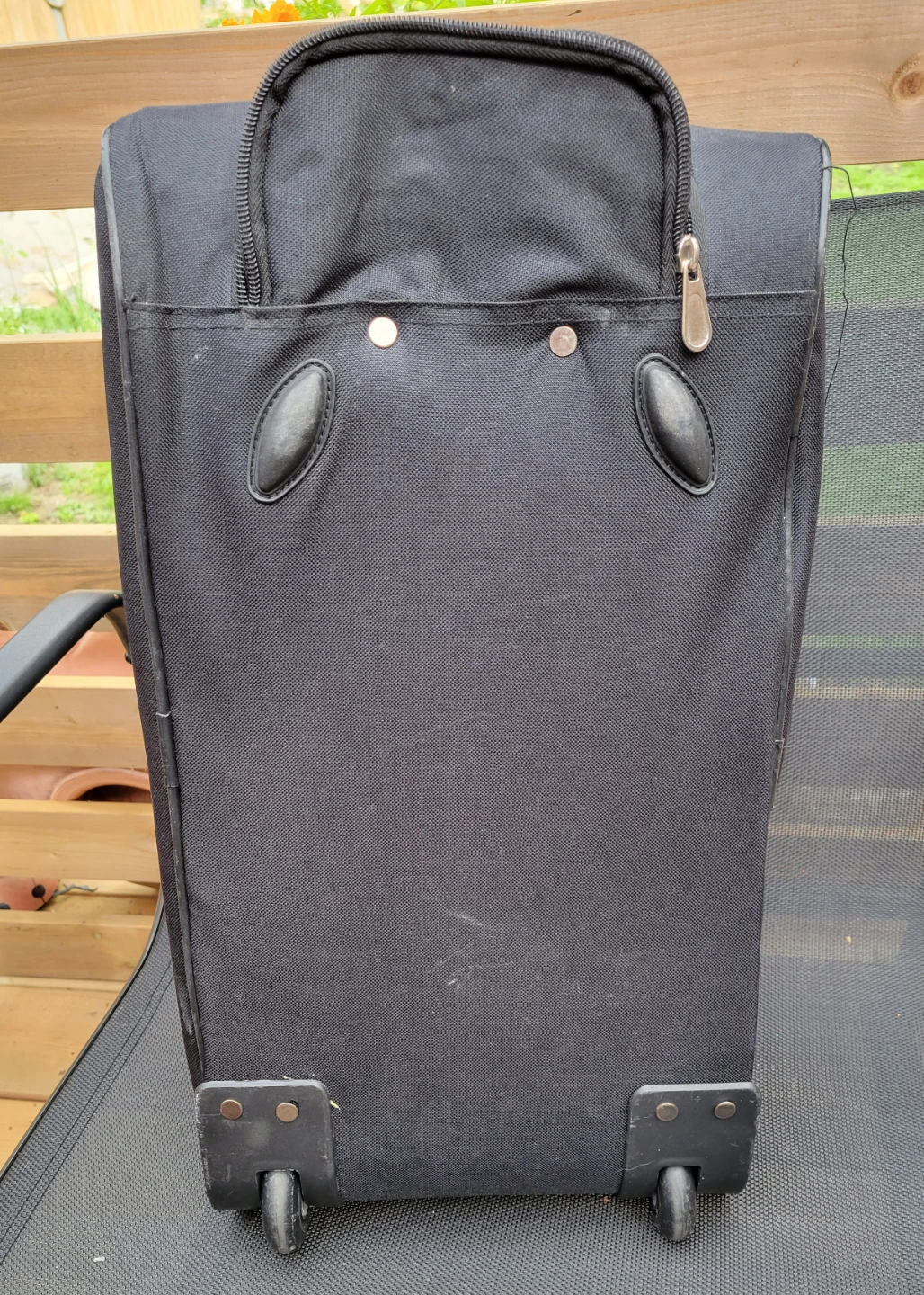 Rolling Soft Sided suitcase with extending handle - photo 4