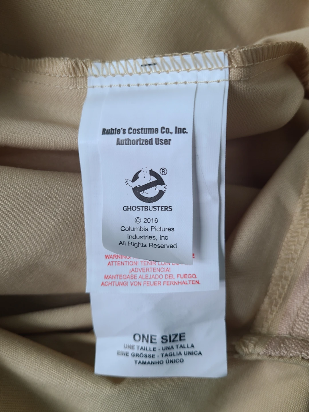 Ghostbusters Jumpsuit Costume - photo 2