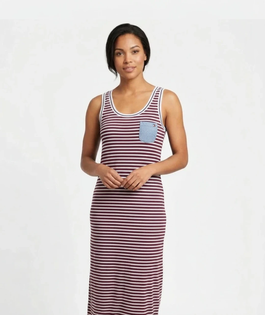 Tommy Hilfiger striped maxi dress