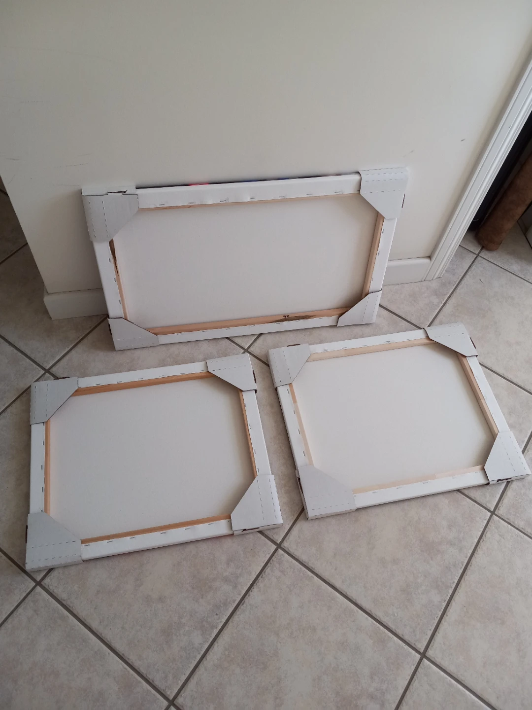 Set of 3 Sports Athlete Canvas Wall Art - photo 3