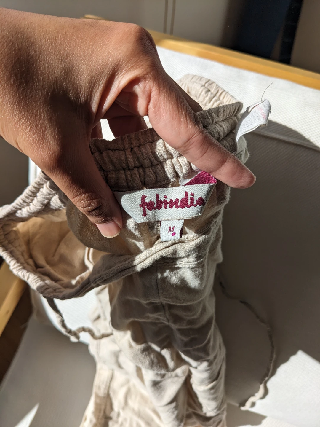 3 Linen Pants (M&S, Fabindia, Zuba) Size M - photo 4