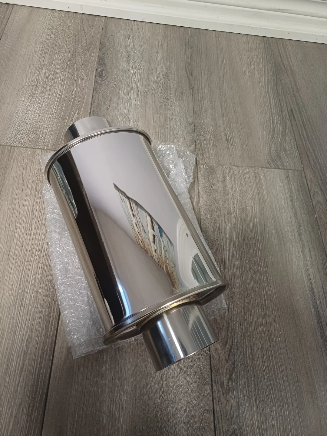A-KARCK Universal Stainless Steel Exhaust Muffler - photo 2