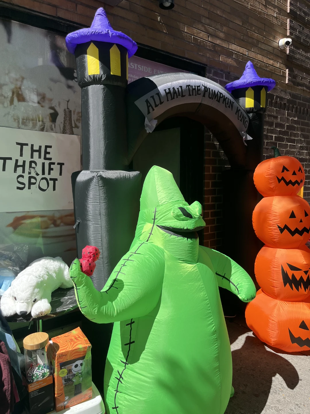Disney Nightmare Before Christmas Oogie Boogie Inflatable - photo 2