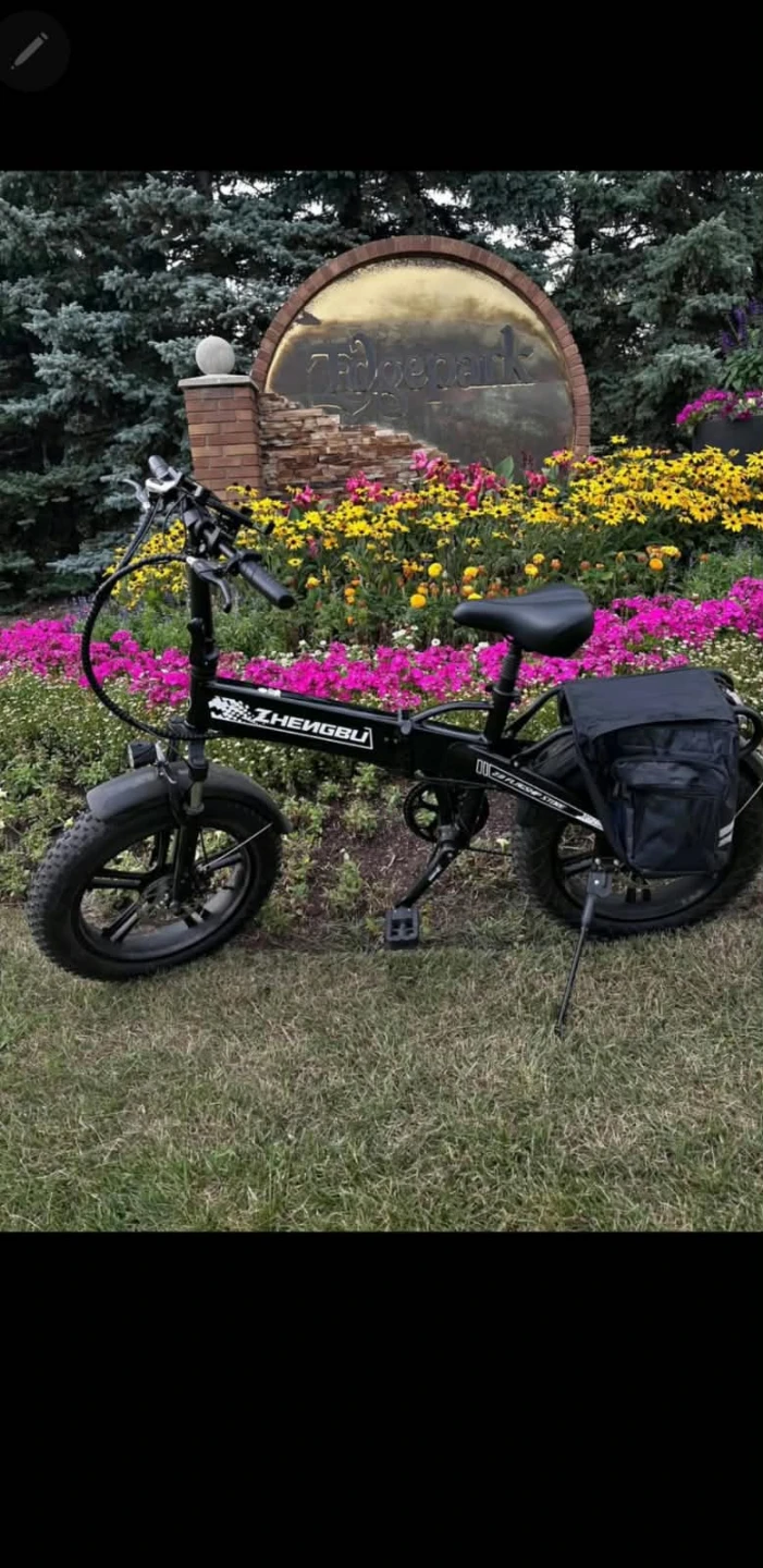 ZHENGBLU 700W Fat Tire E-Bike – 48V 15Ah