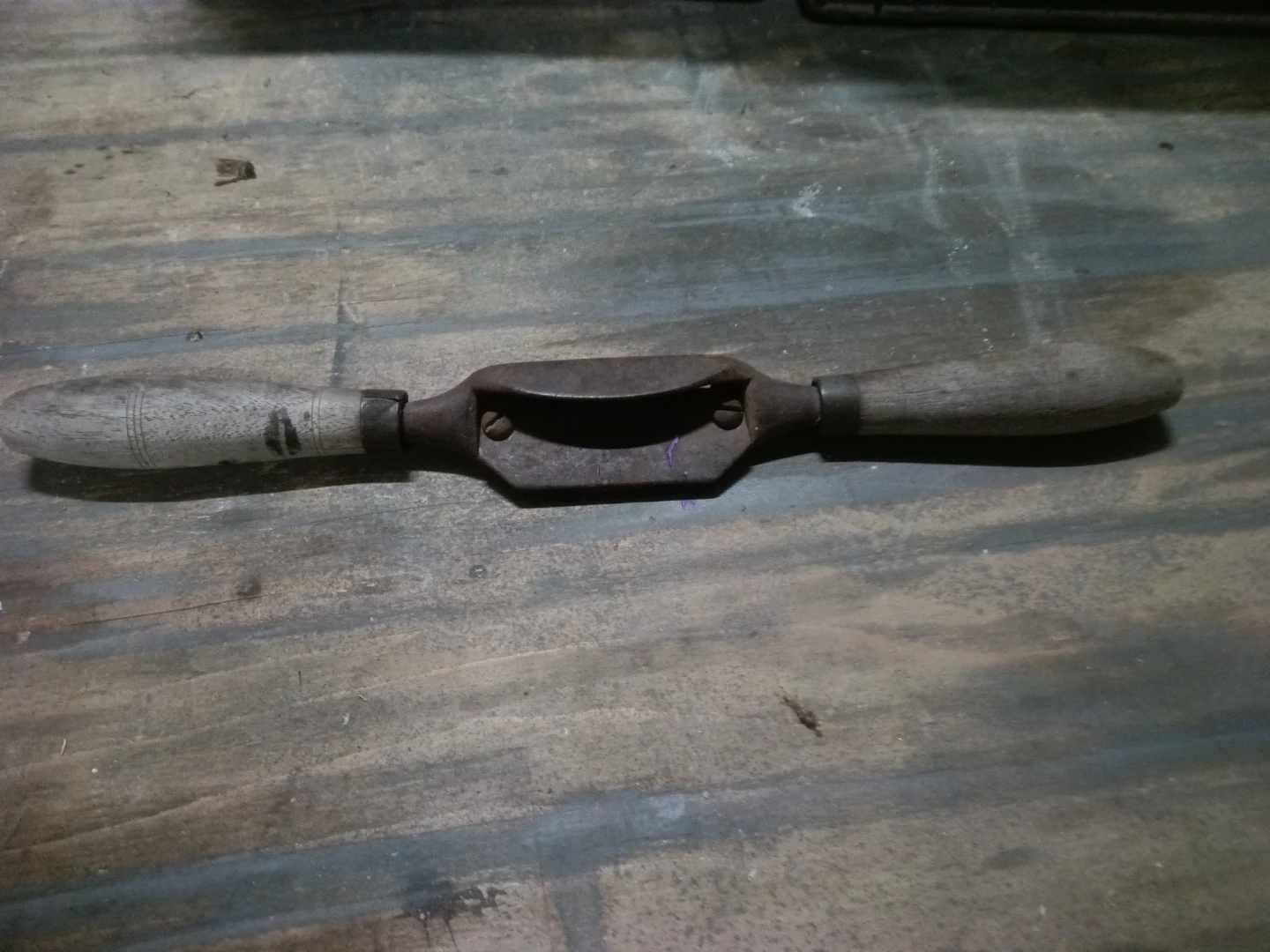 🏈Vintage Handheld Wood Drawknife