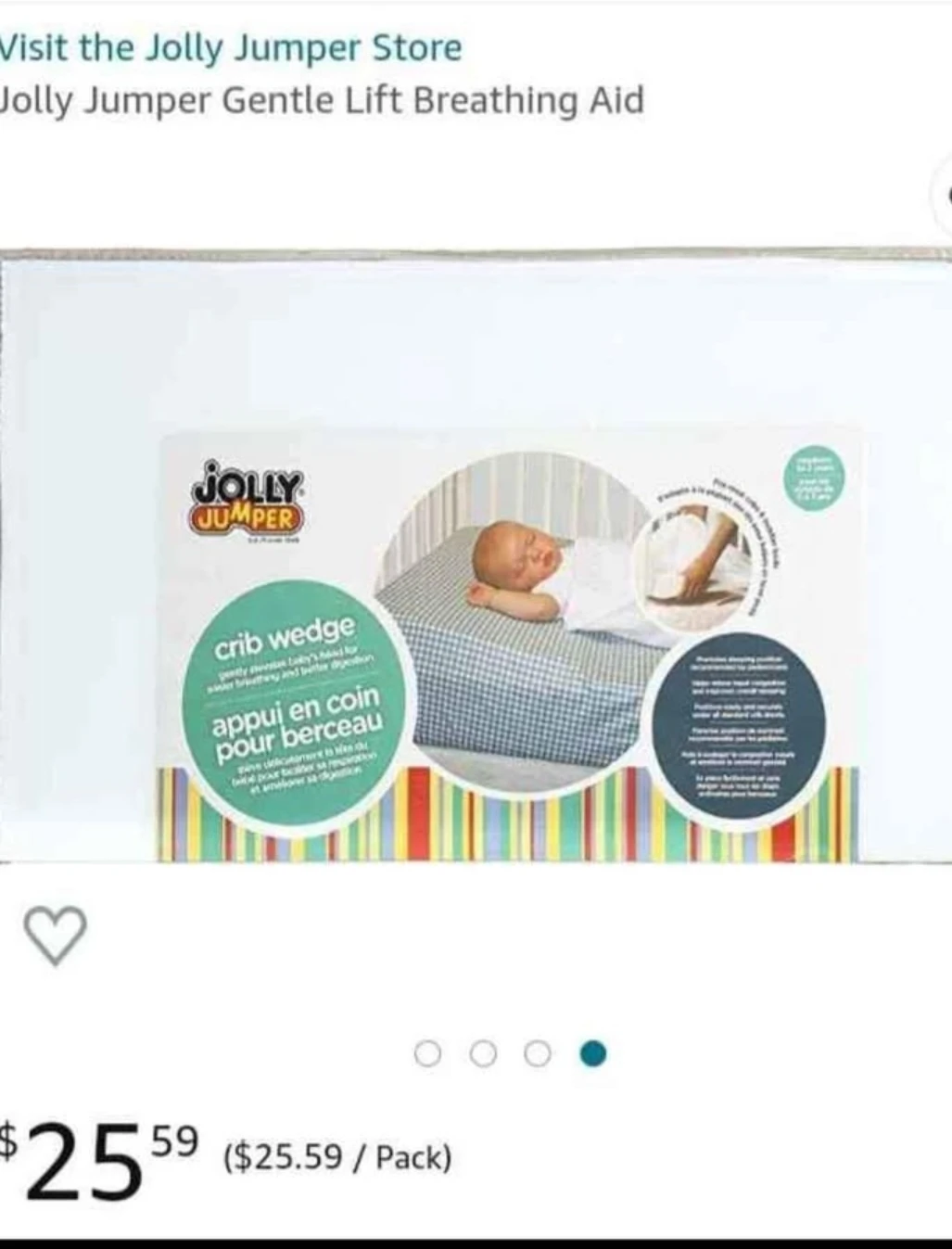 Jolly Jumper Crib Wedge