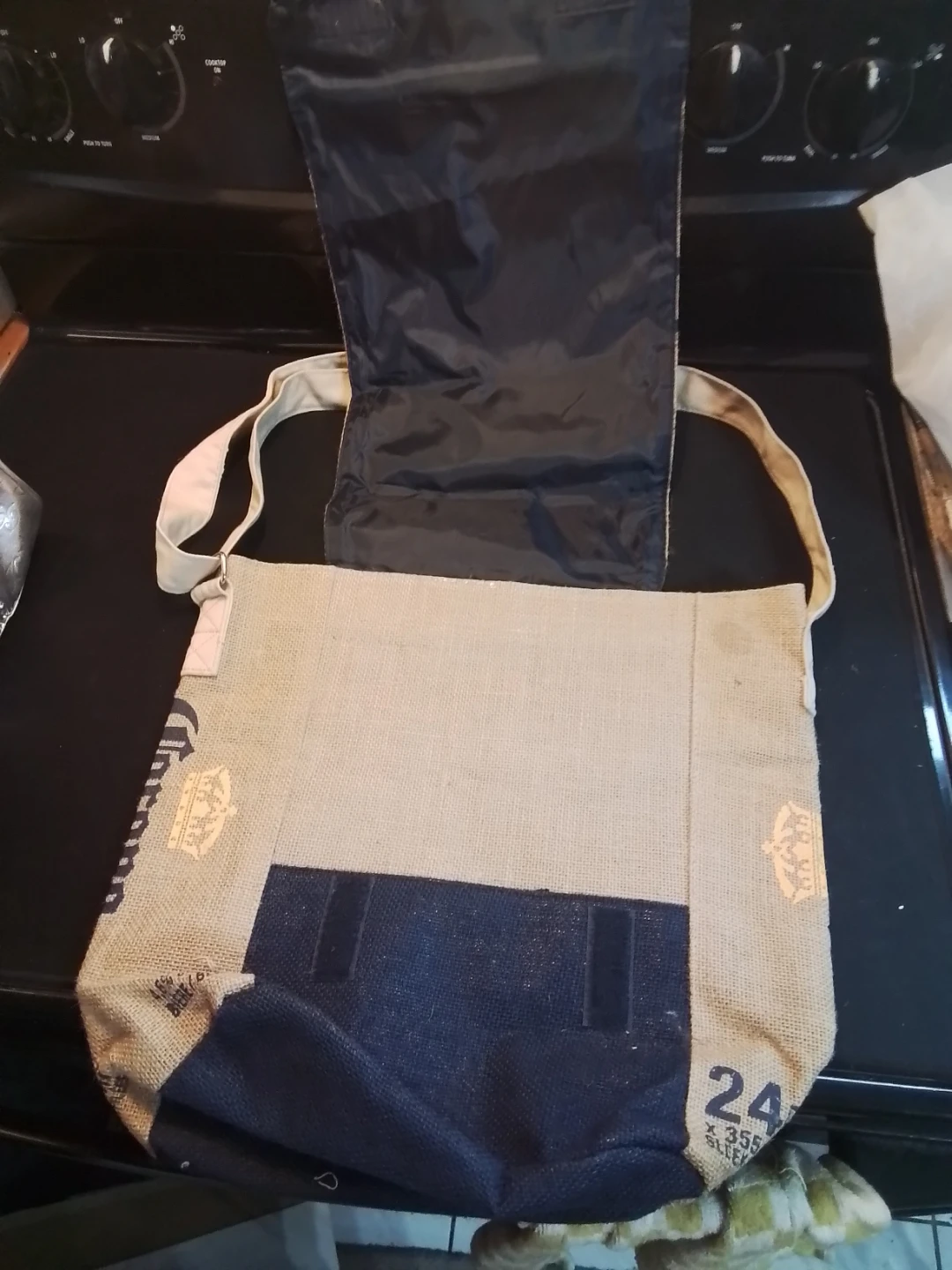 Corona Extra Burlap Messenger Bag - photo 2