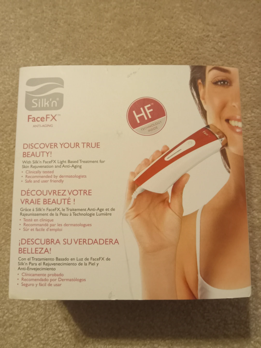 Silk'n FaceFX Anti-Aging Skin Rejuvenation Device