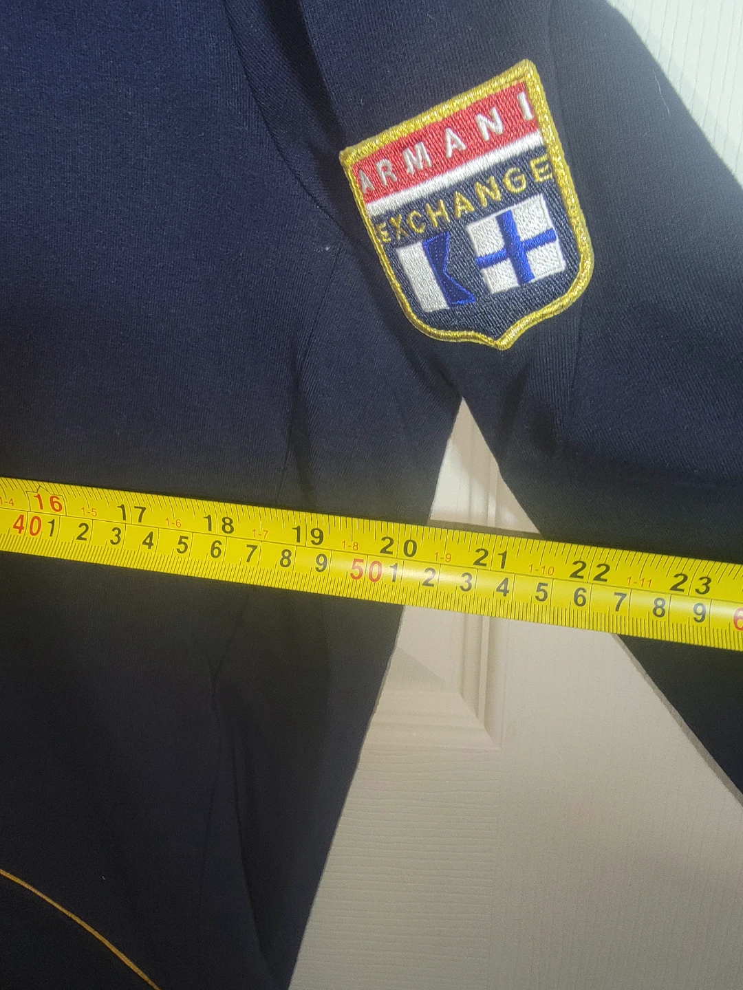 Armani Exchange Tracksuit Navy/Yellow - photo 5