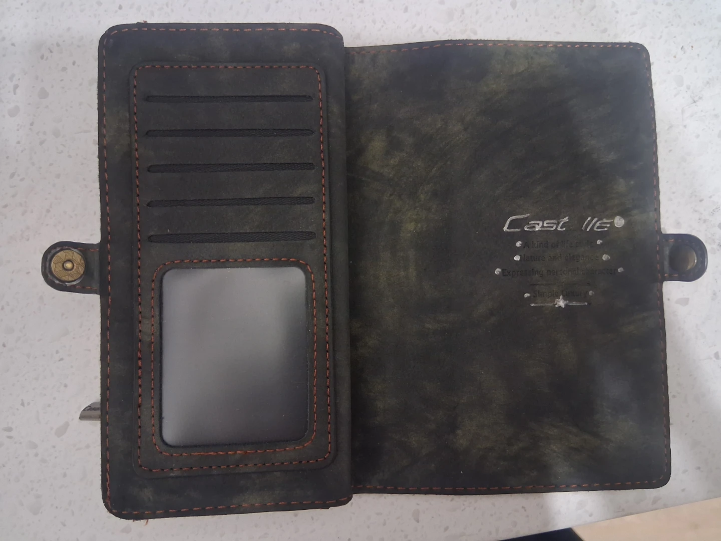 Castille Long Leather Wallet - photo 2