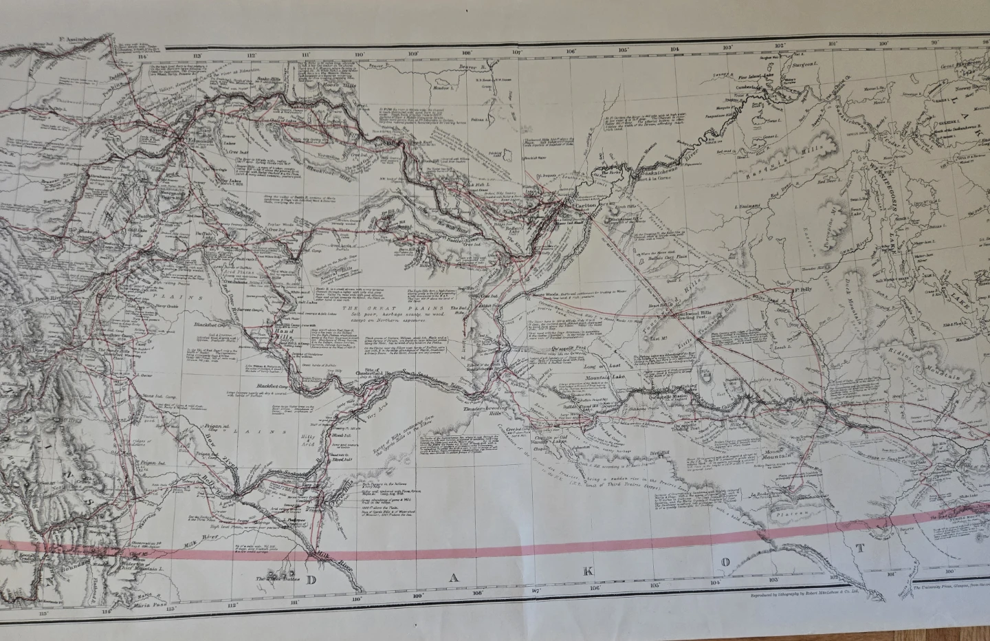 Vintage Map of British North America by Captain Palliser - photo 5