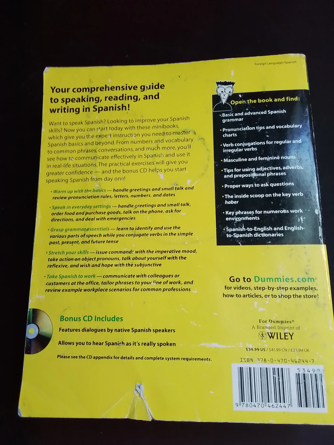 Spanish All-in-One For Dummies Book - photo 2