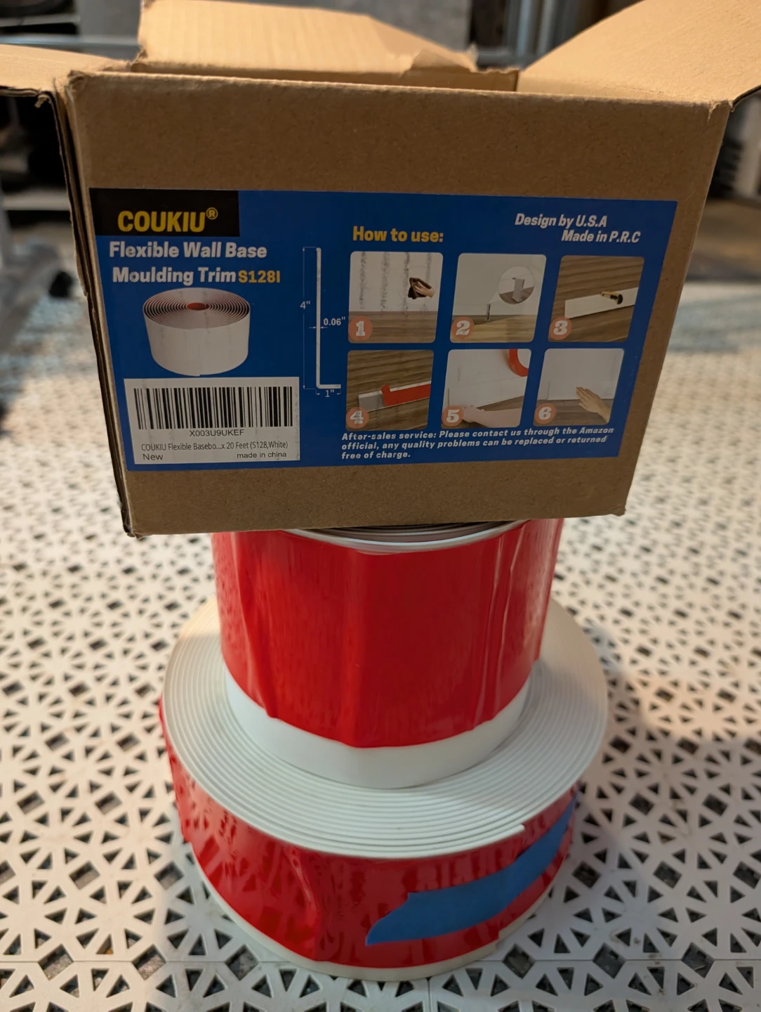 Flexible Wall Base Moulding Trim