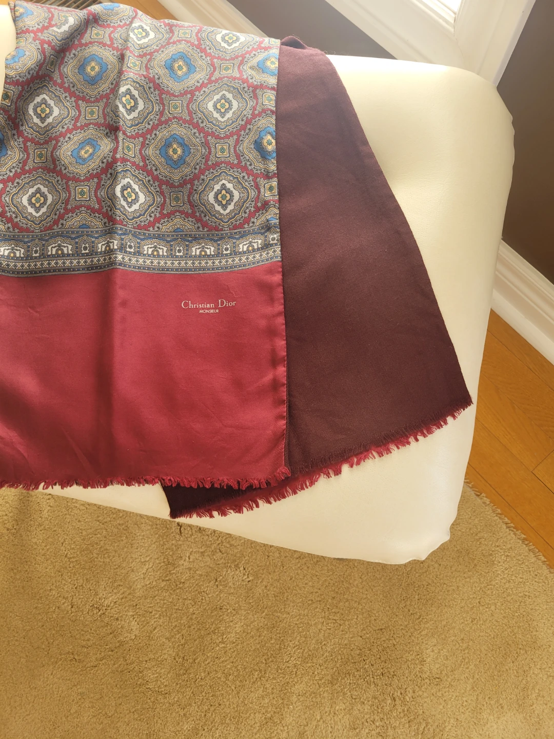 Vtg. Christian Dior Monsieur Scarf - photo 4