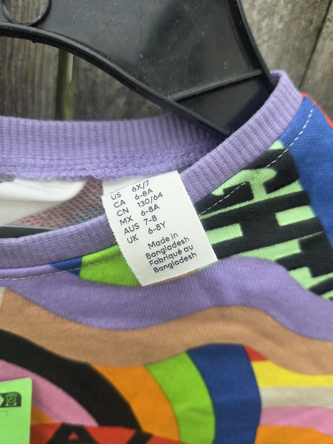 H&M Girls Graphic Print Short Sleeve Dress - photo 2