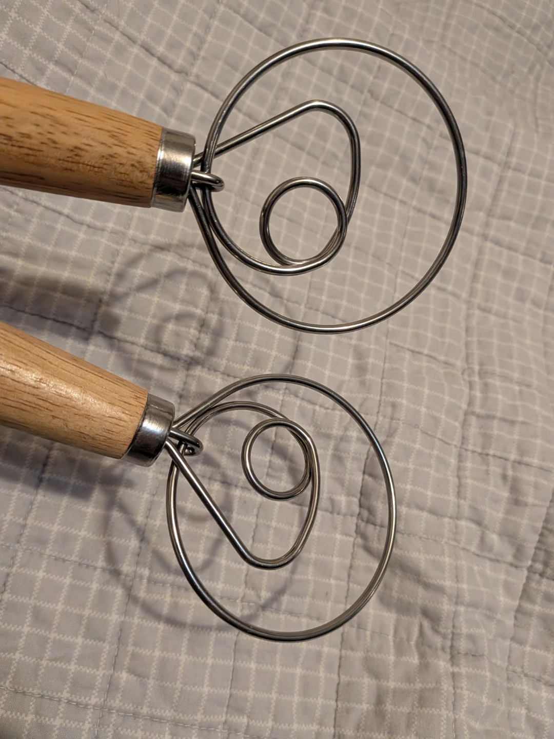 Set of two Danish dough whisks - photo 3