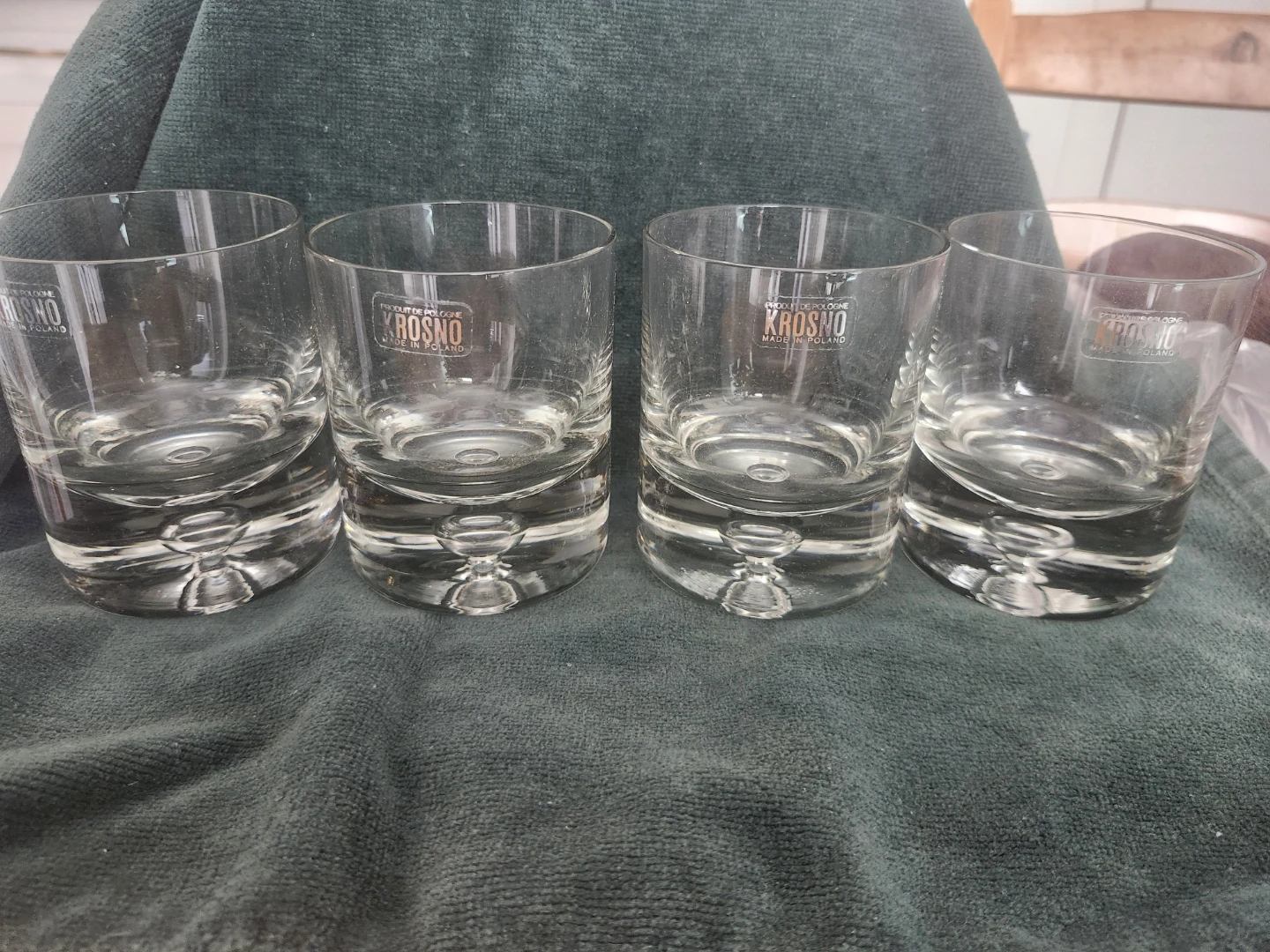 Set of 4 Krosno Poland Crystal Glasses - photo 2