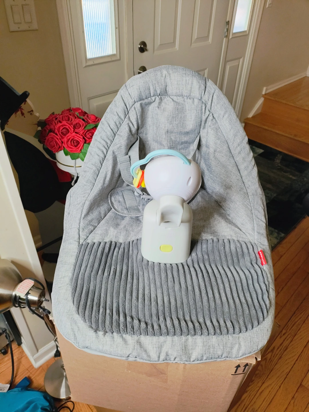 Skip Hop Silver Lining Cloud Upright Activity Floor Seat