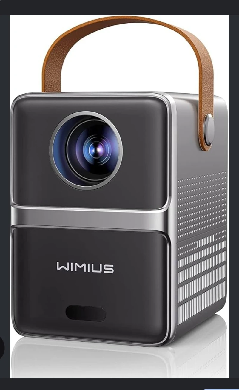 WiMiUS Mini Portable 1080P Projector