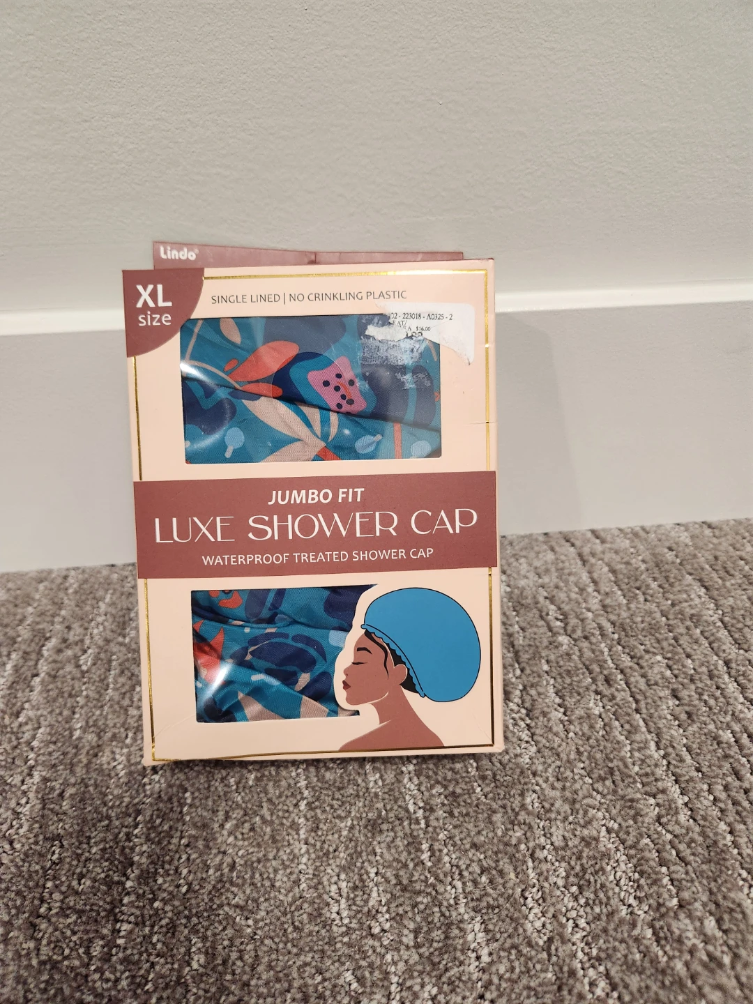 Lindo Luxe Shower Cap Jumbo Fit XL