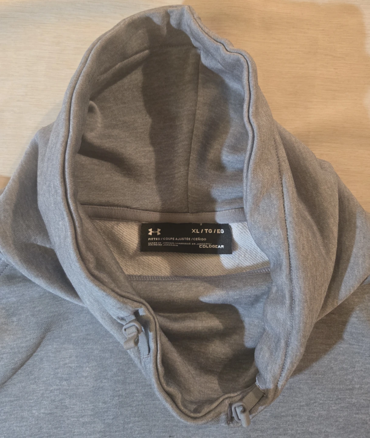Men's Under Armour funnel neck pullover. XL. - photo 3