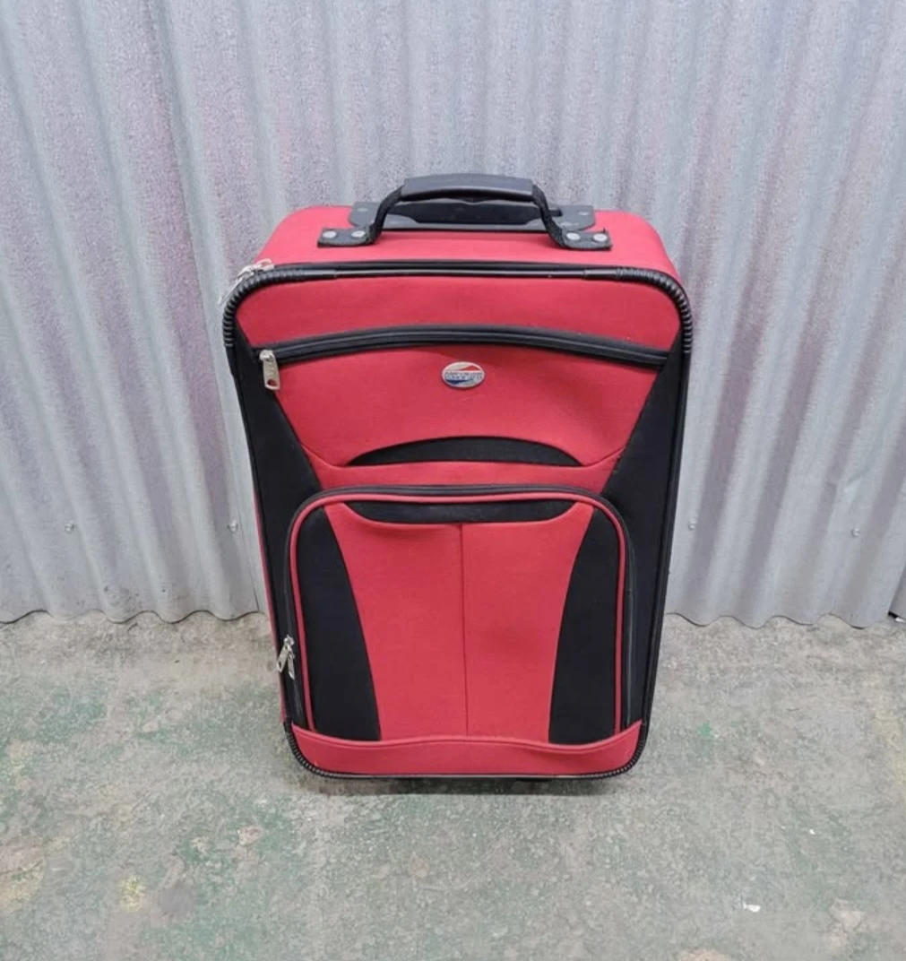 Small American Tourister Red Suitcase
