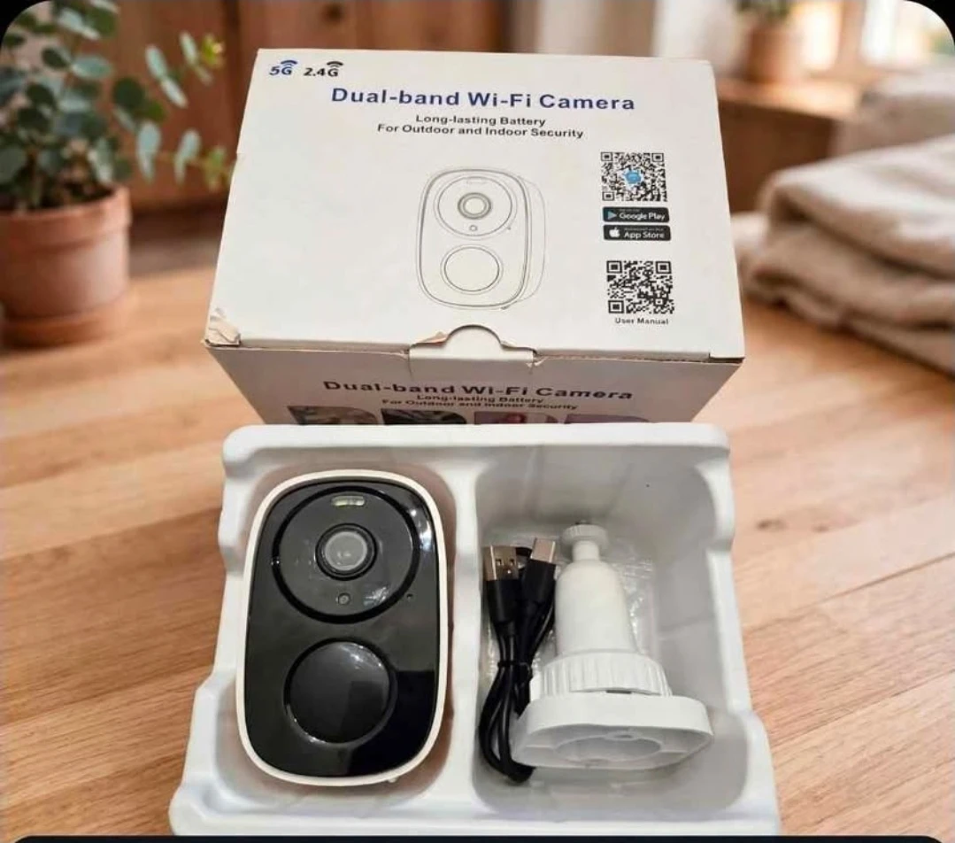 Dual-band Wi-Fi Security Camera
