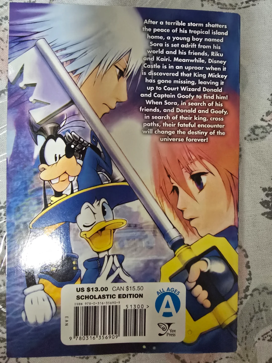 🏈 Kingdom Hearts Final Mix Volume 1 Manga - photo 2