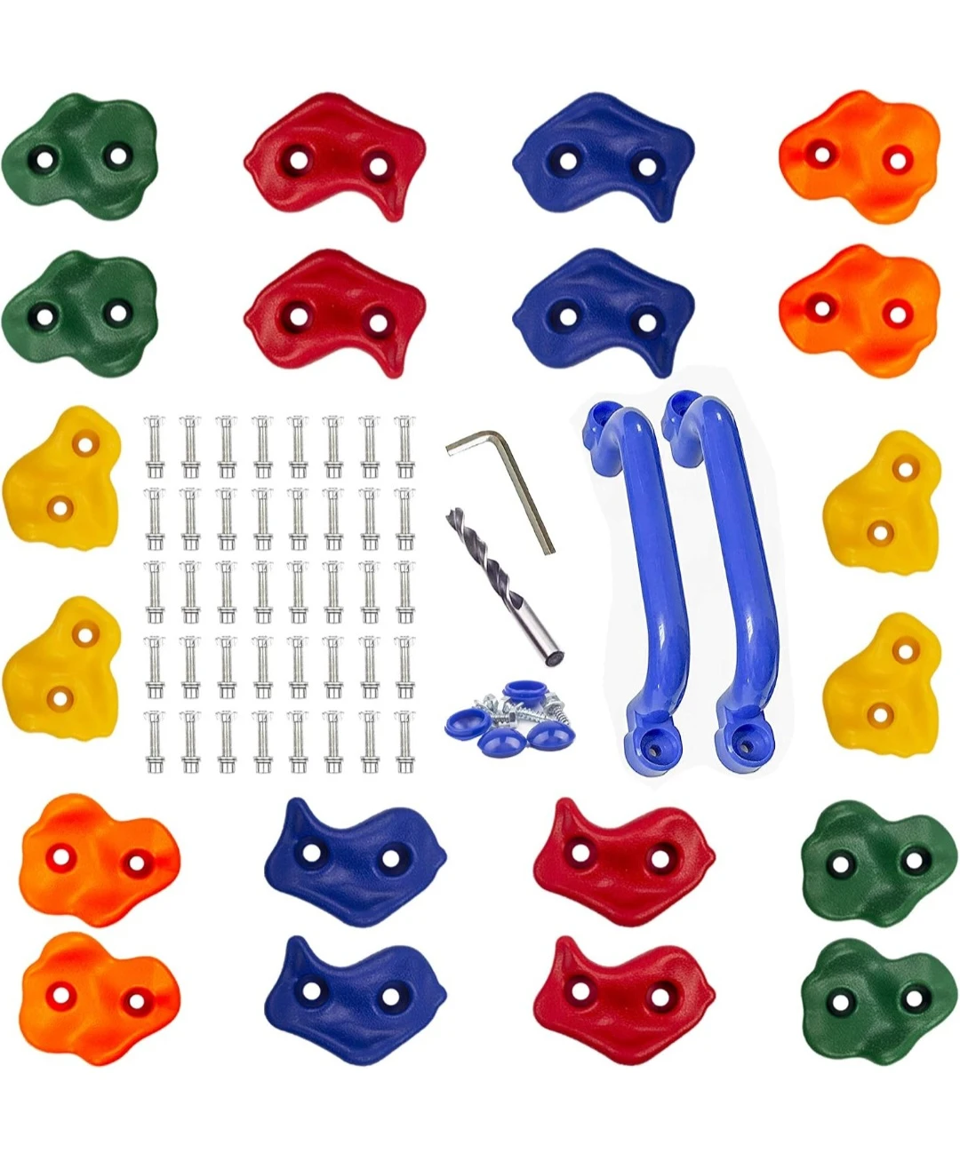Kids Climbing Wall Holds Set