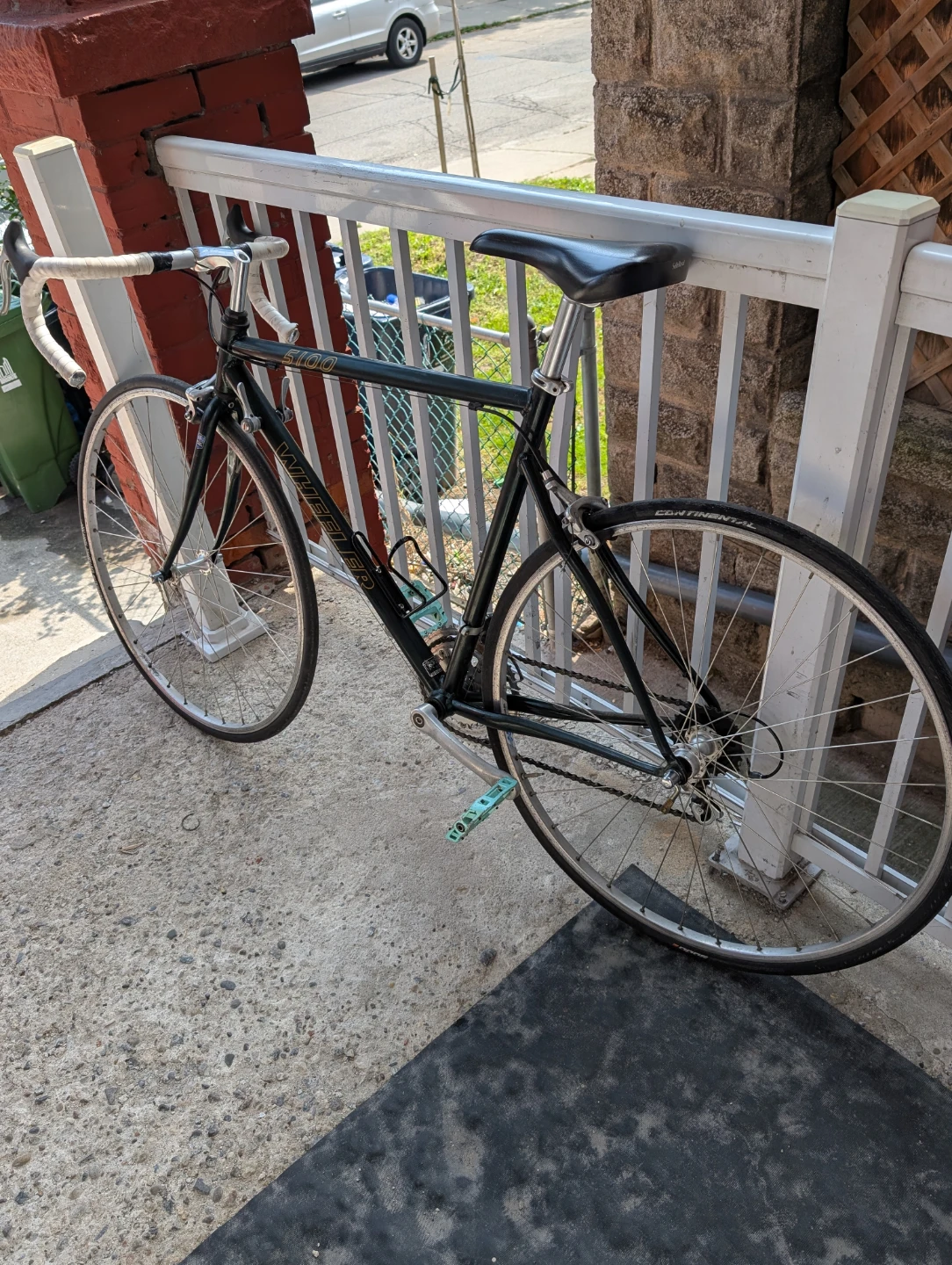 Vintage Wheeler 5100 Dark Green Road Bike (54cm) - photo 5