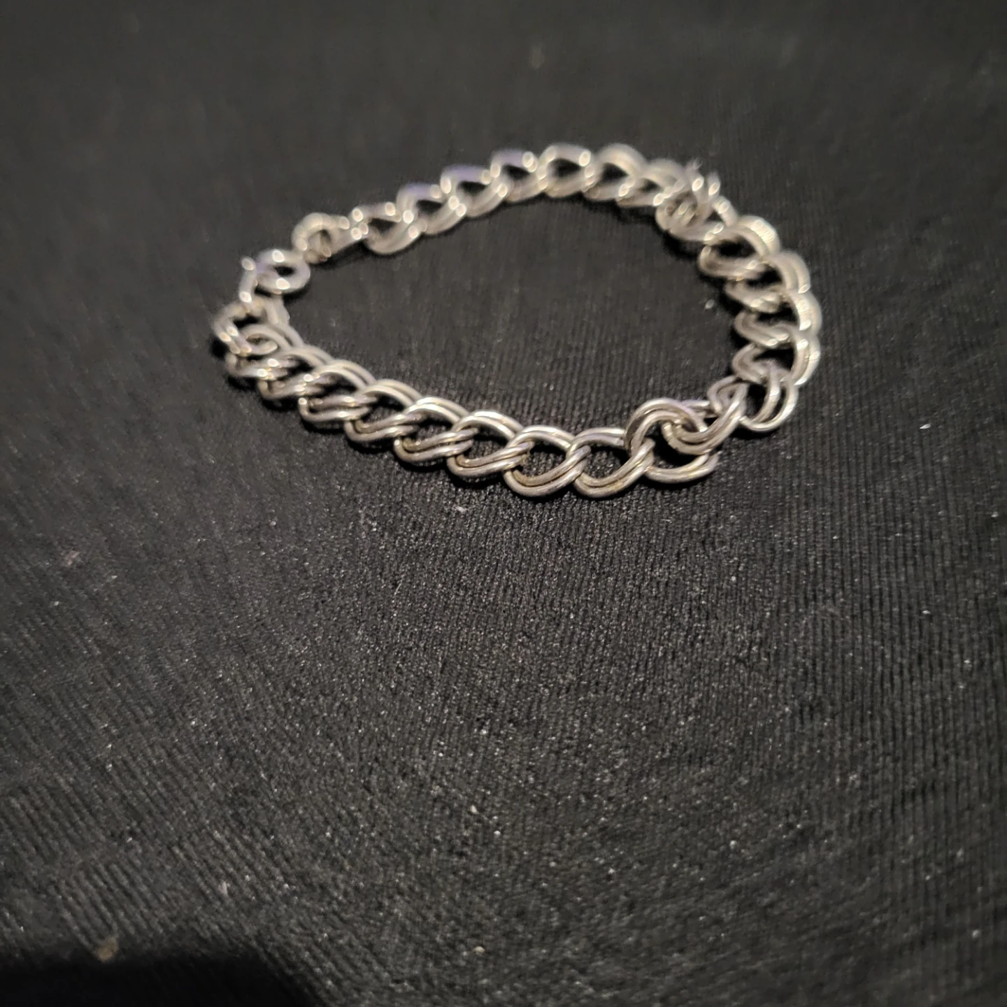 Silver-Tone Chain Bracelet