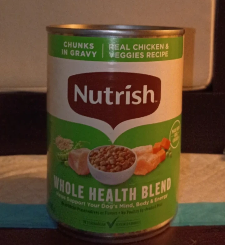 Nutrish Whole Health Blend Dog Food 13oz Can 🏈