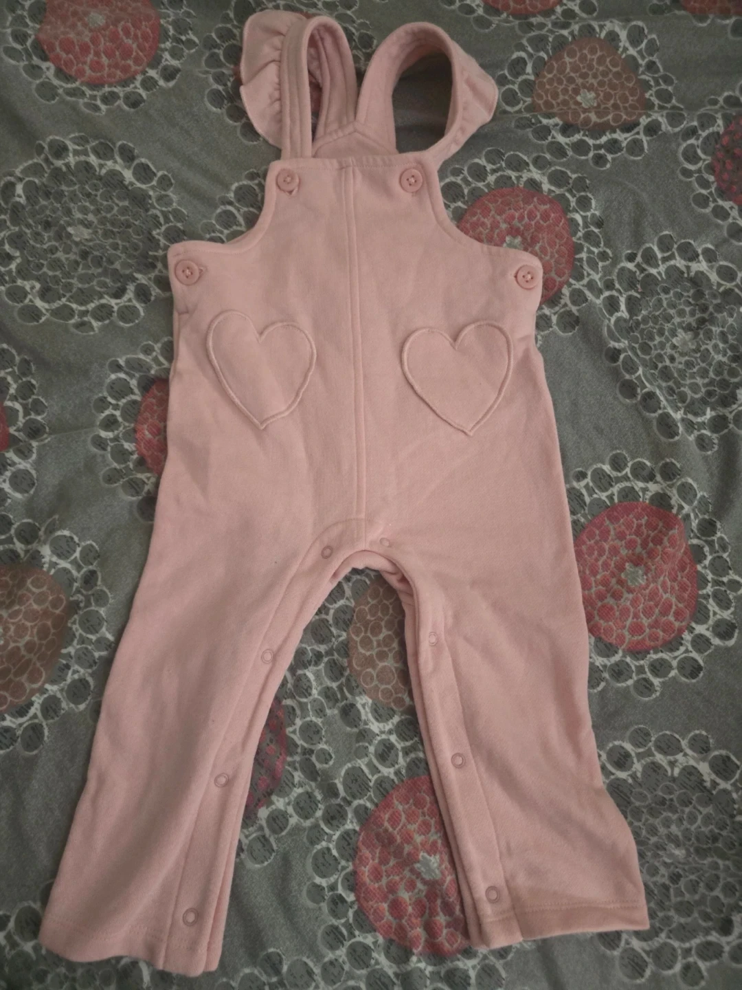 🏈 Bundles Baby Place Pink Overalls