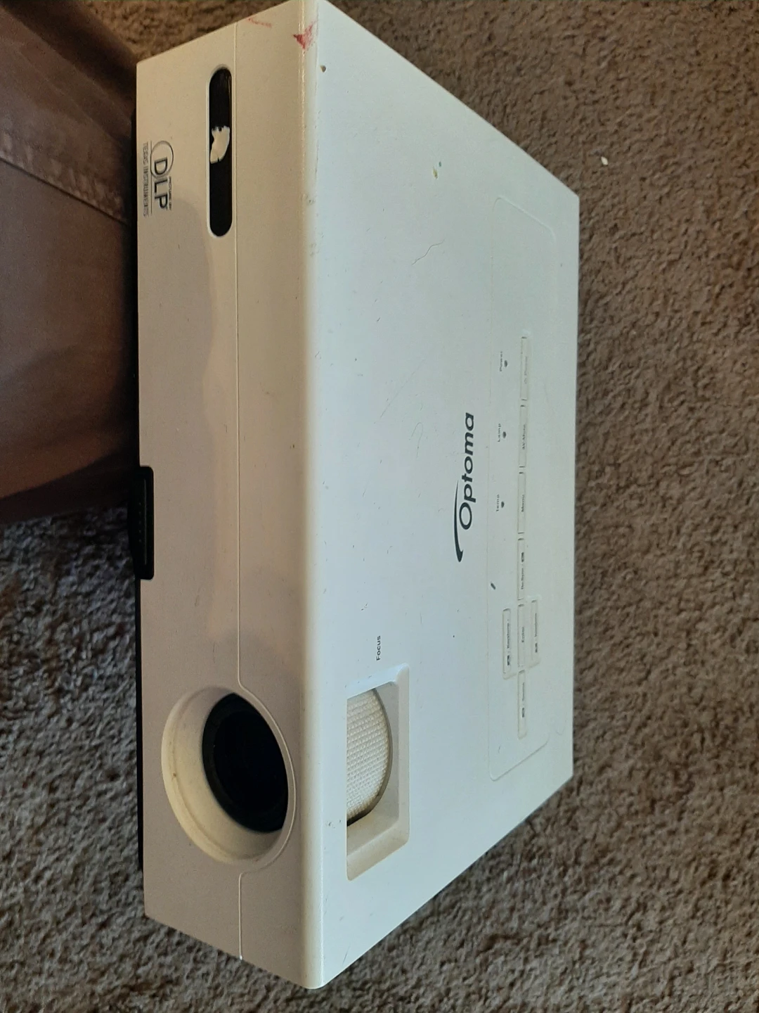 Optoma DLP Projector White+new spare Bulb - photo 2