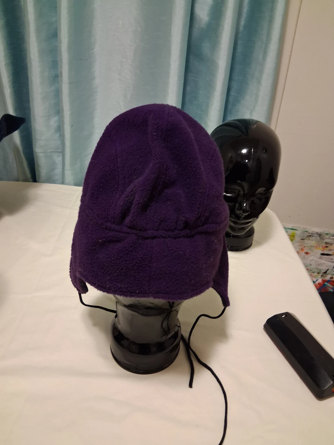 Purple Fleece Earflap Hat - photo 4