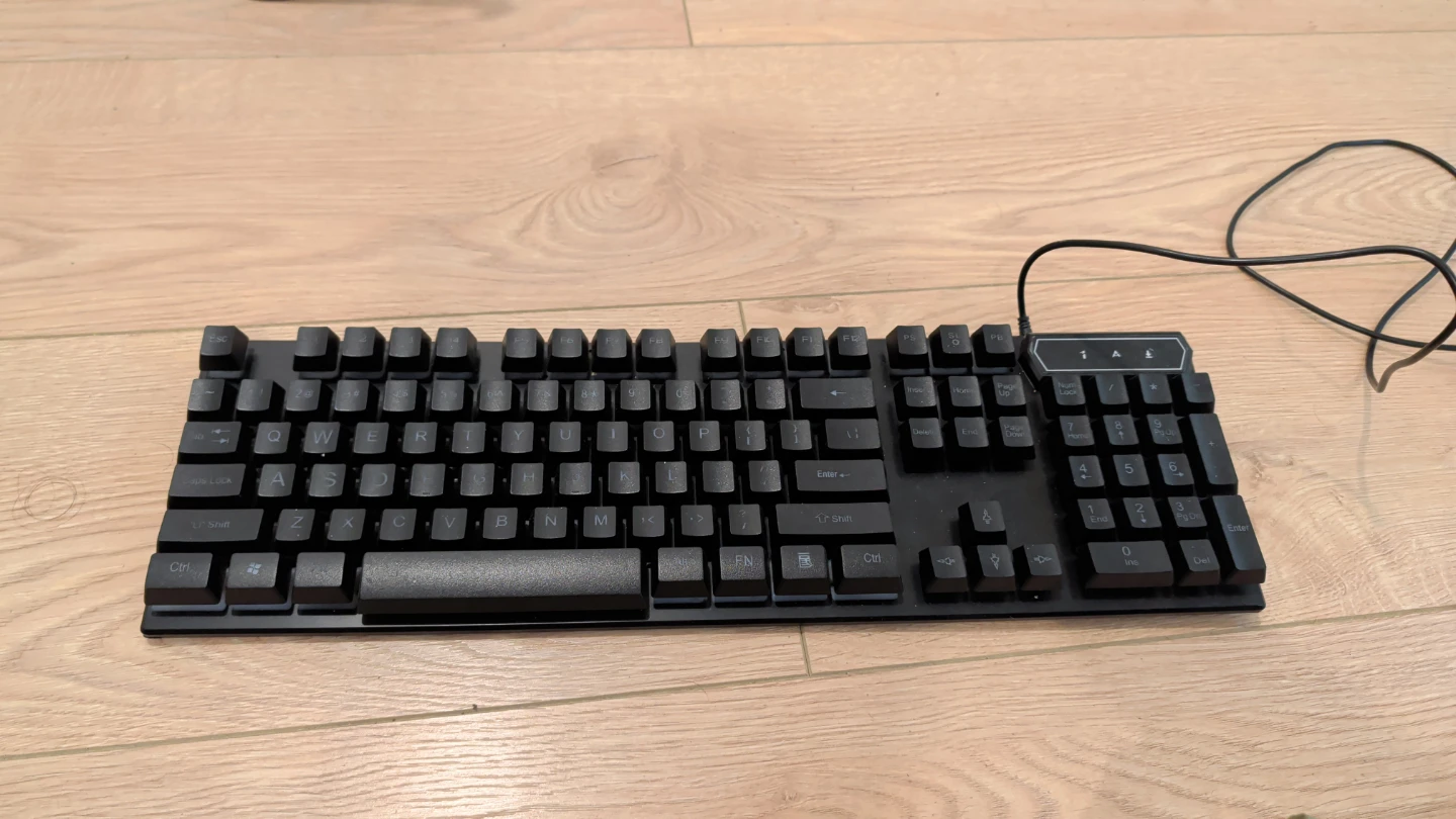 Wired RGB Black Mechanical Keyboard