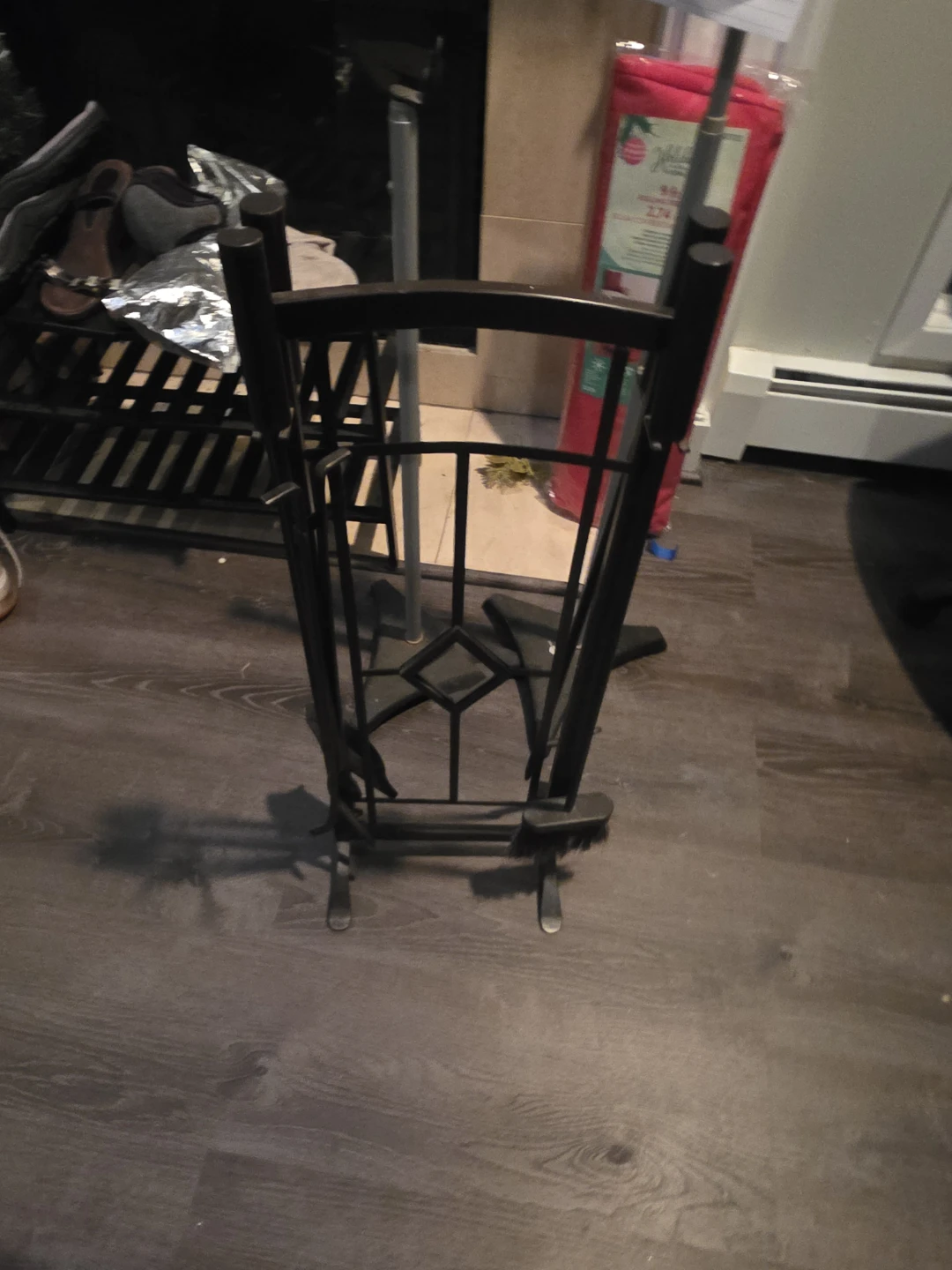 Wrought Iron Fireplace Tool Set