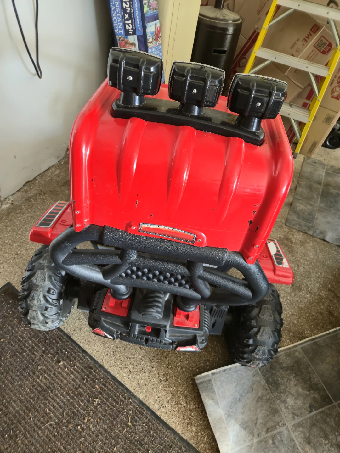 Power Wheels Kids 4-Wheel Ride-On UTV + Battery & Charger - photo 2